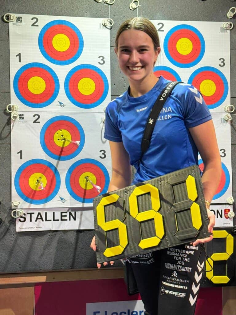 Europese Records voor Fenna Stallen